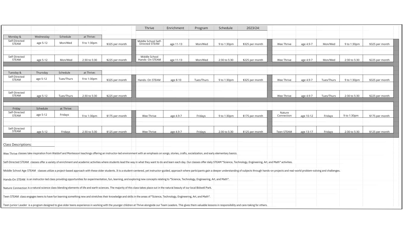 class-schedule-thrive